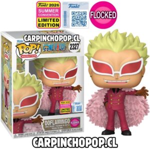 (PREVENTA) FUNKO POP ONE PIECE - DOFLAMINGO 2327 FLOCKED EXCLUSIVO SDCC 2026 (Finales de AGOSTO)