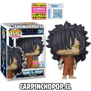 (PREVENTA) FUNKO POP SOLO LEVELING - SUNG IL HWAN 2324 EXCLUSIVO SDCC 2026 (Finales de AGOSTO)
