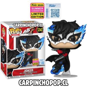 (PREVENTA) FUNKO POP GAMES PERSONA 5 - JOKER 1243 EXCLUSIVO SDCC 2026 (Finales de AGOSTO)