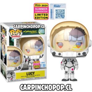 (PREVENTA) FUNKO POP TV GAMES CYBERPUNK - LUCY 2417 EXCLUSIVO SDCC 2026 (Finales de AGOSTO)