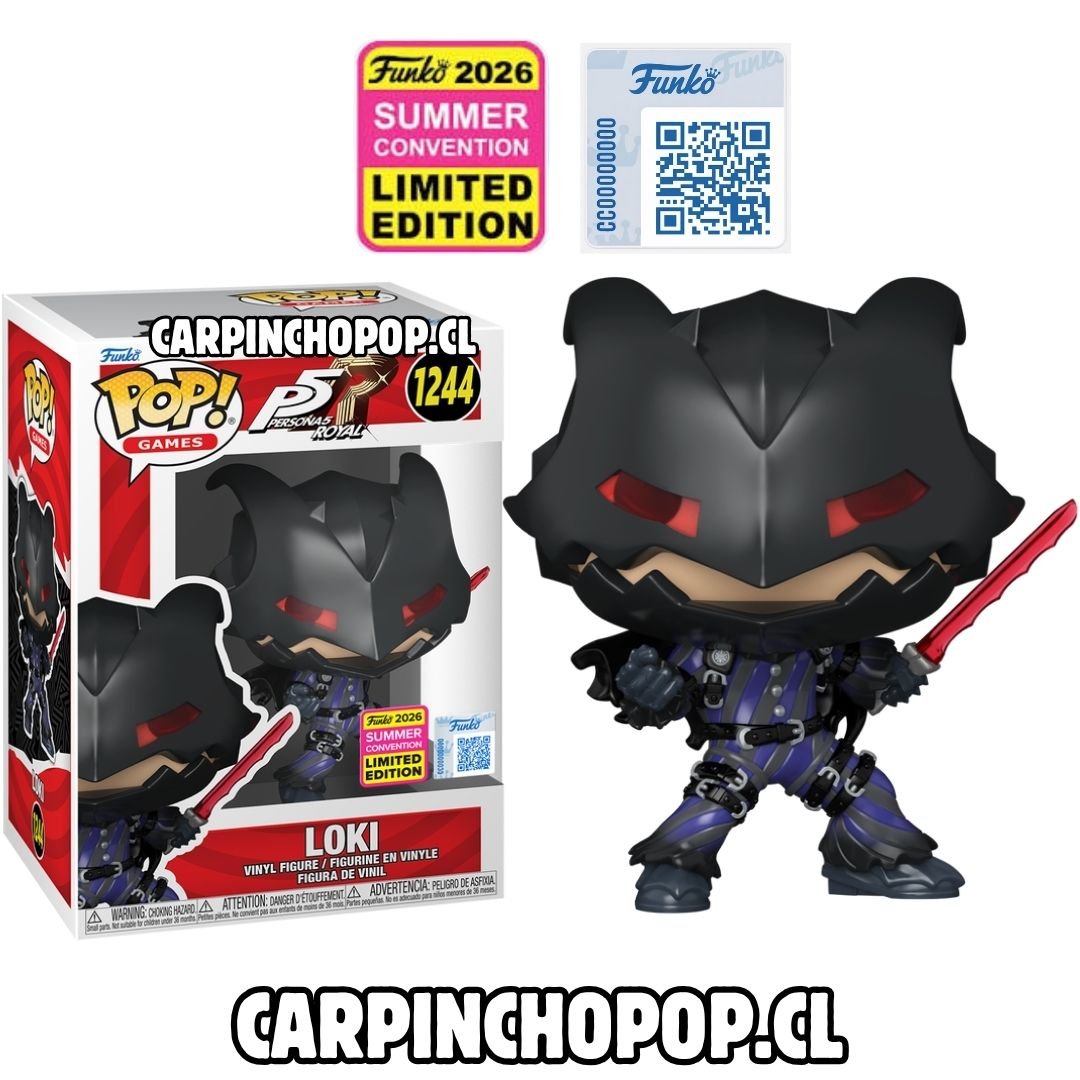 (PREVENTA) FUNKO POP GAMES PERSONA 5 - LOKI 1244 EXCLUSIVO SDCC 2026 (Finales de AGOSTO)