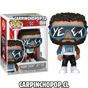 (PREVENTA) FUNKO POP WWE - MAIN EVENT JEY USO 194 (Finales de AGOSTO)