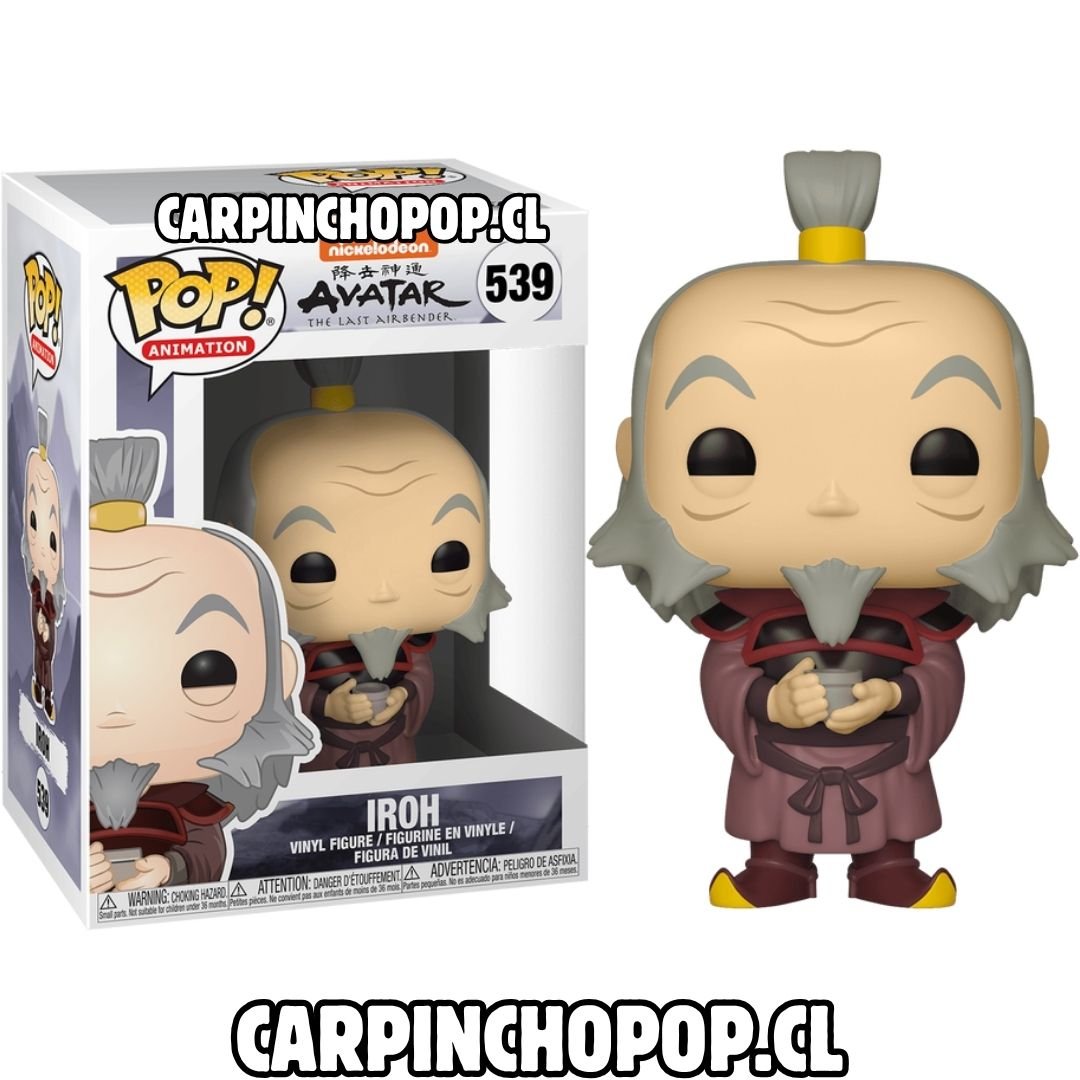 FUNKO POP NICKELODEON AVATAR LA LEYENDA DE AANG - IROH 539