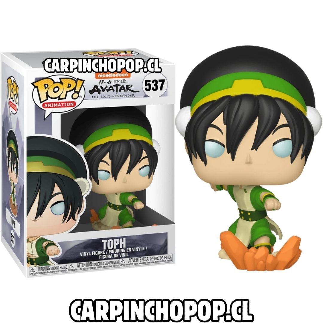 FUNKO POP NICKELODEON AVATAR LA LEYENDA DE AANG - TOPH 537