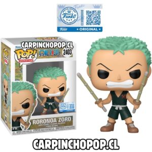 (PREVENTA) FUNKO POP ONE PIECE - RORONOA ZORO 2403 EXCLUSIVO (Inicios de SEPTIEMBRE)