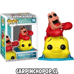 (PREVENTA) FUNKO POP DISNEY LA SIRENITA - SEBASTIAN AND FLOUNDER 1756 (Inicios de SEPTIEMBRE)