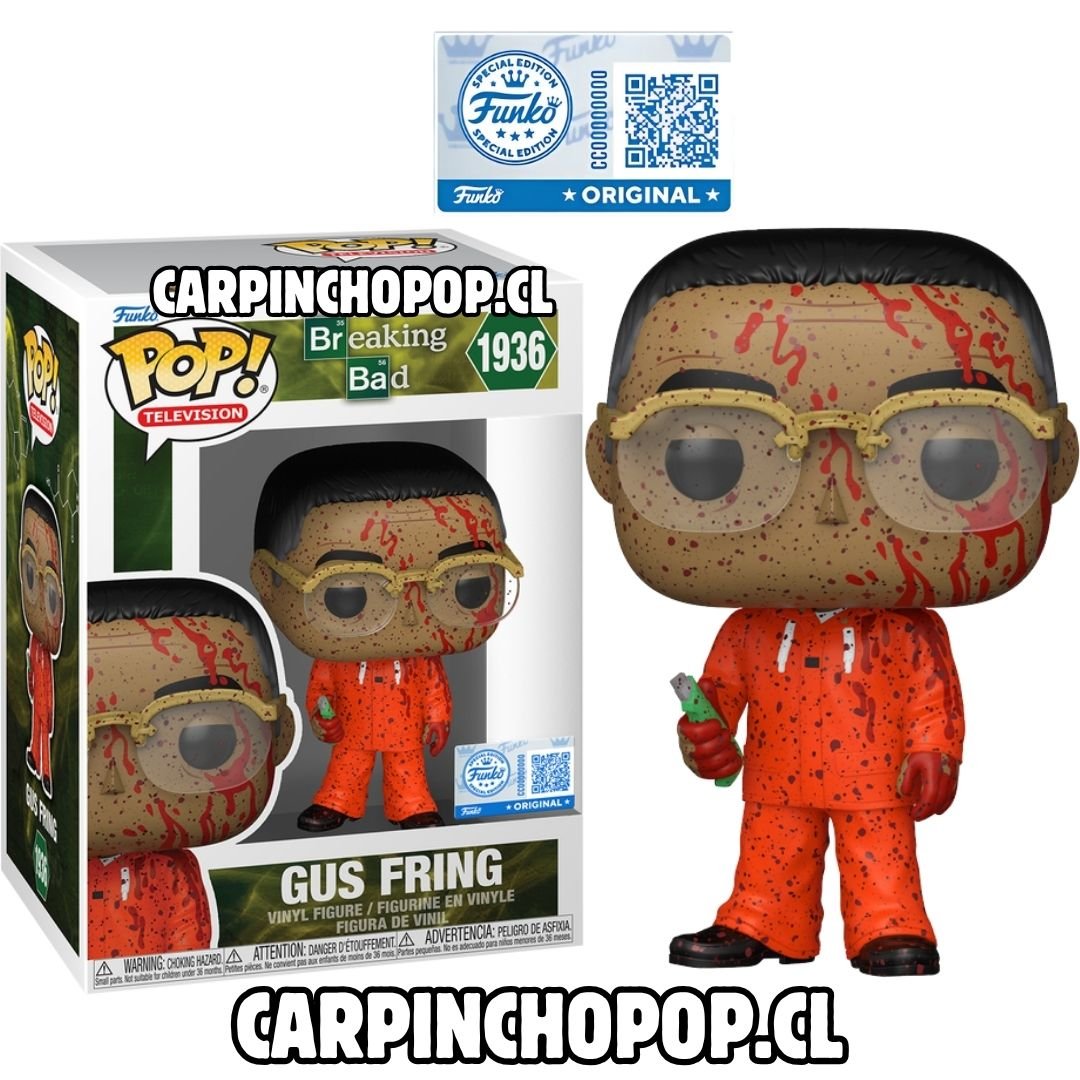 (PREVENTA) FUNKO POP TV BREAKING BAD - GUS FRING 1936 EXCLUSIVO (Inicios de SEPTIEMBRE)