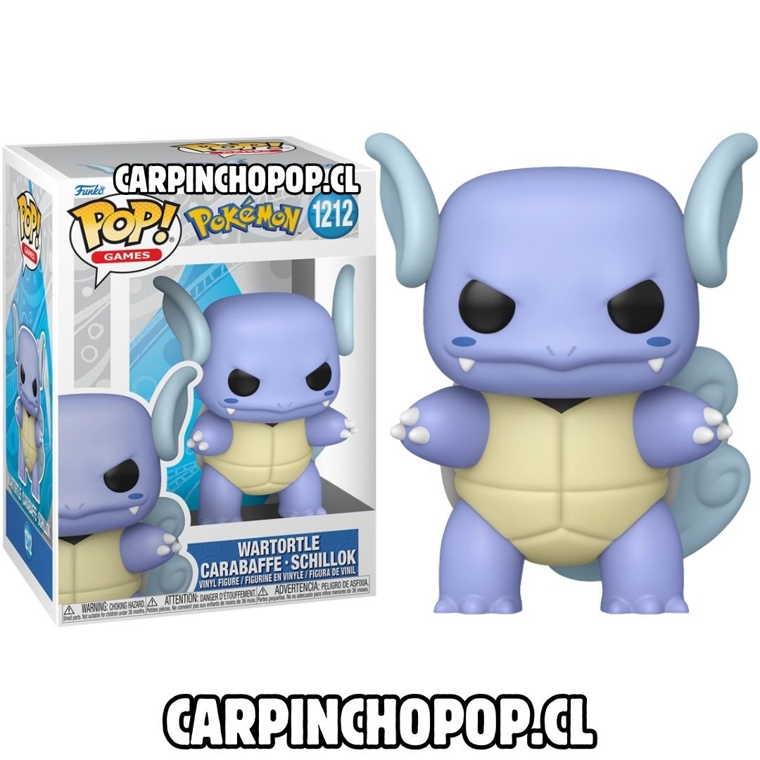 (PREVENTA) FUNKO POP POKEMON - WARTORTLE 1212 (Inicios de SEPTIEMBRE)