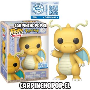 (PREVENTA) FUNKO POP POKEMON - DRAGONITE 850 SOFT COLOR EXCLUSIVO (Inicios de SEPTIEMBRE)