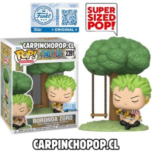 (PREVENTA) FUNKO POP PREMIUM ONE PIECE - RORONOA ZORO 2391 EXCLUSIVO SUPER SIZED (Mediados de SEPTIEMBRE)