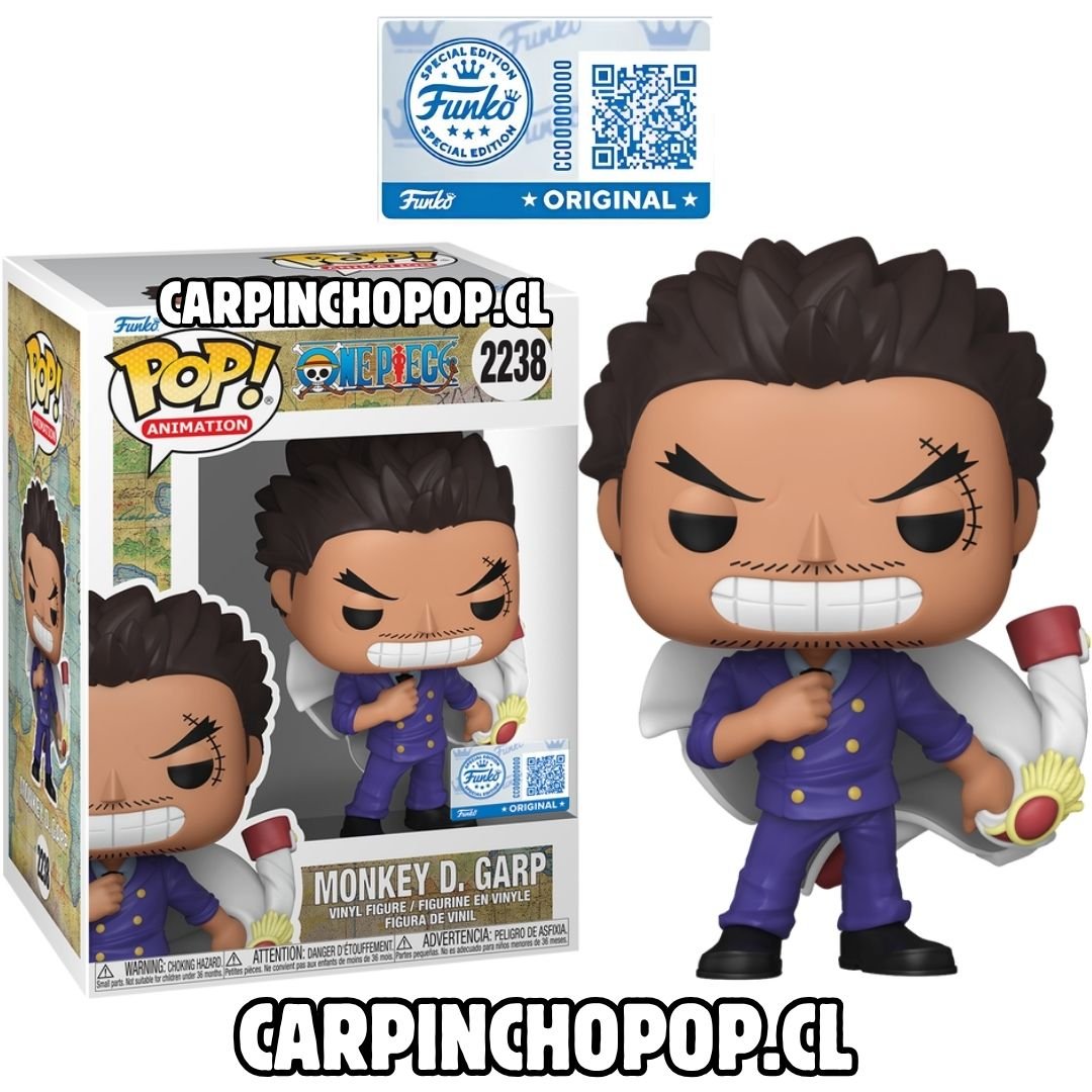 FUNKO POP ONE PIECE - MONKEY D GARP 2238 EXCLUSIVO