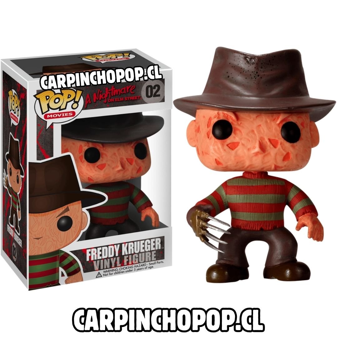 (PREVENTA) FUNKO POP MOVIES TERROR PESADILLA EN LA CALLE ELM - FREDDY KRUEGER 02 (Mediados de SEPTIEMBRE)