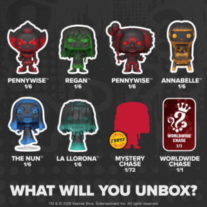 (PREVENTA) FUNKO POP MYSTERY HORROR (Mediados de SEPTIEMBRE) - Imagen 2