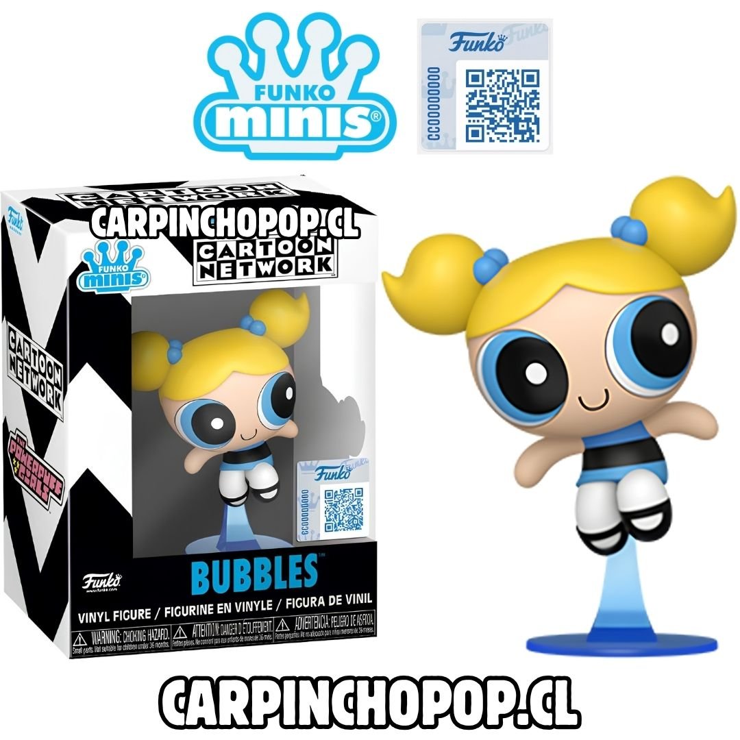FUNKO MINIS CARTOON NETWORK LAS CHICAS SUPERPODEROSAS - BURBUJA EXCLUSIVO