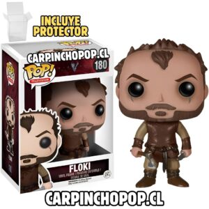 FUNKO POP TV VIKINGS - FLOKI 180 + PROTECTOR DE REGALO (detalles en caja)
