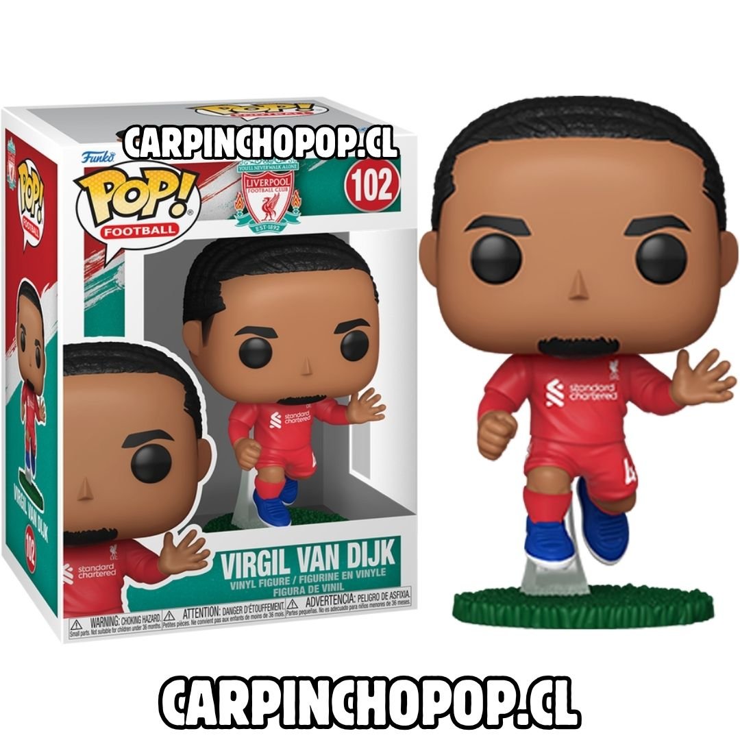 (PREVENTA) FUNKO POP FUTBOL LIVERPOOL FC - VIRGIL VAN DJIK 101 (Mediados de SEPTIEMBRE)
