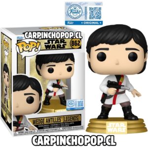 (PREVENTA) FUNKO POP STAR WARS - WEDGE ANTILLES LEGENDS 862 EXCLUSIVO (Mediados de SEPTIEMBRE)