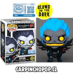 (PREVENTA) FUNKO POP DEATH NOTE - RYUK 2354 GLOWS IN THE DARK EXCLUSIVO (Mediados de SEPTIEMBRE)