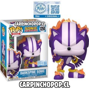(PREVENTA) FUNKO POP GAMES SONIC THE HEDGEHOG - DARKSPINE SONIC 1250 EXCLUSIVO (Mediados de SEPTIEMBRE)
