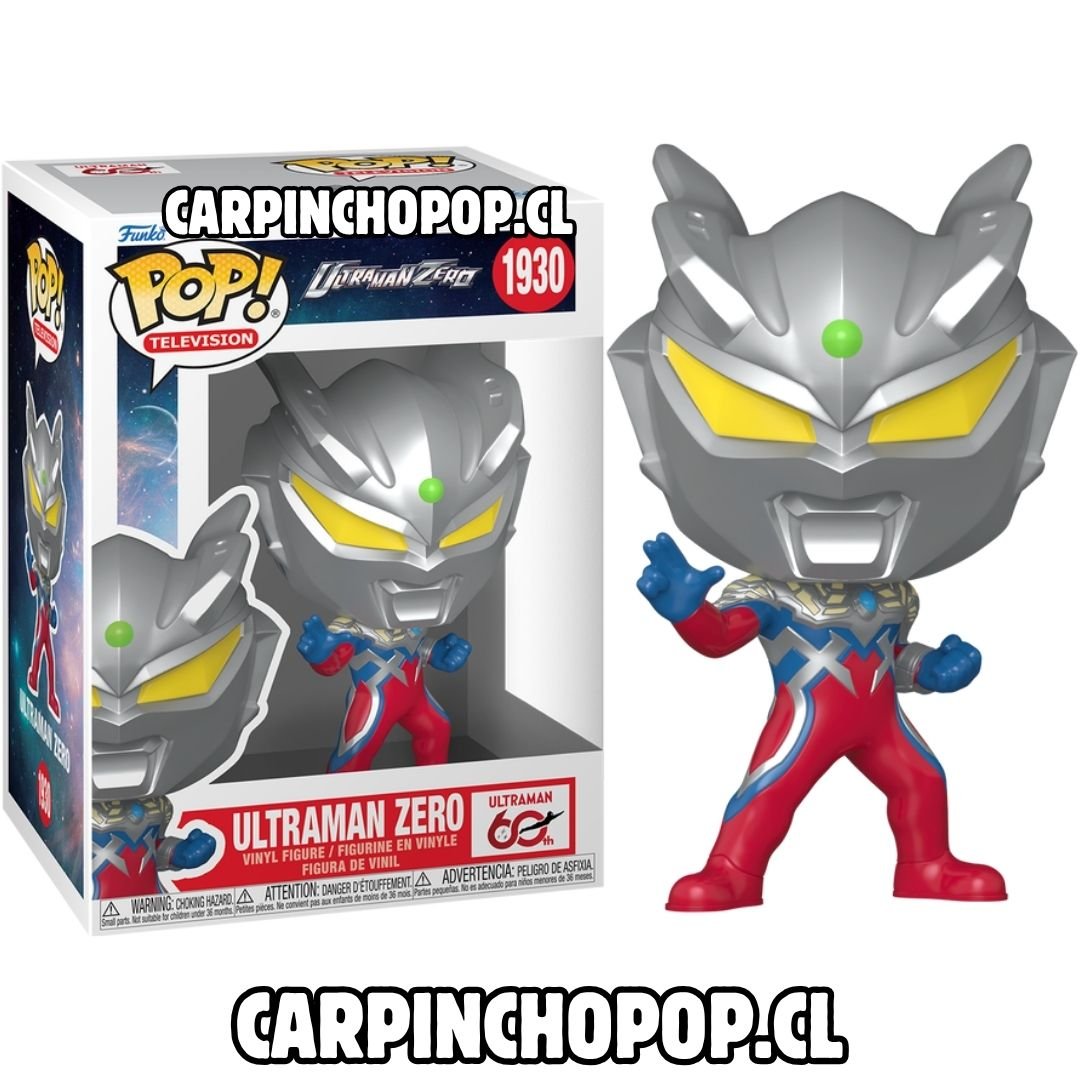(PREVENTA) FUNKO POP TV ULTRAMAN ZERO - ULTRAMAN ZERO 1930 (Mediados de SEPTIEMBRE)