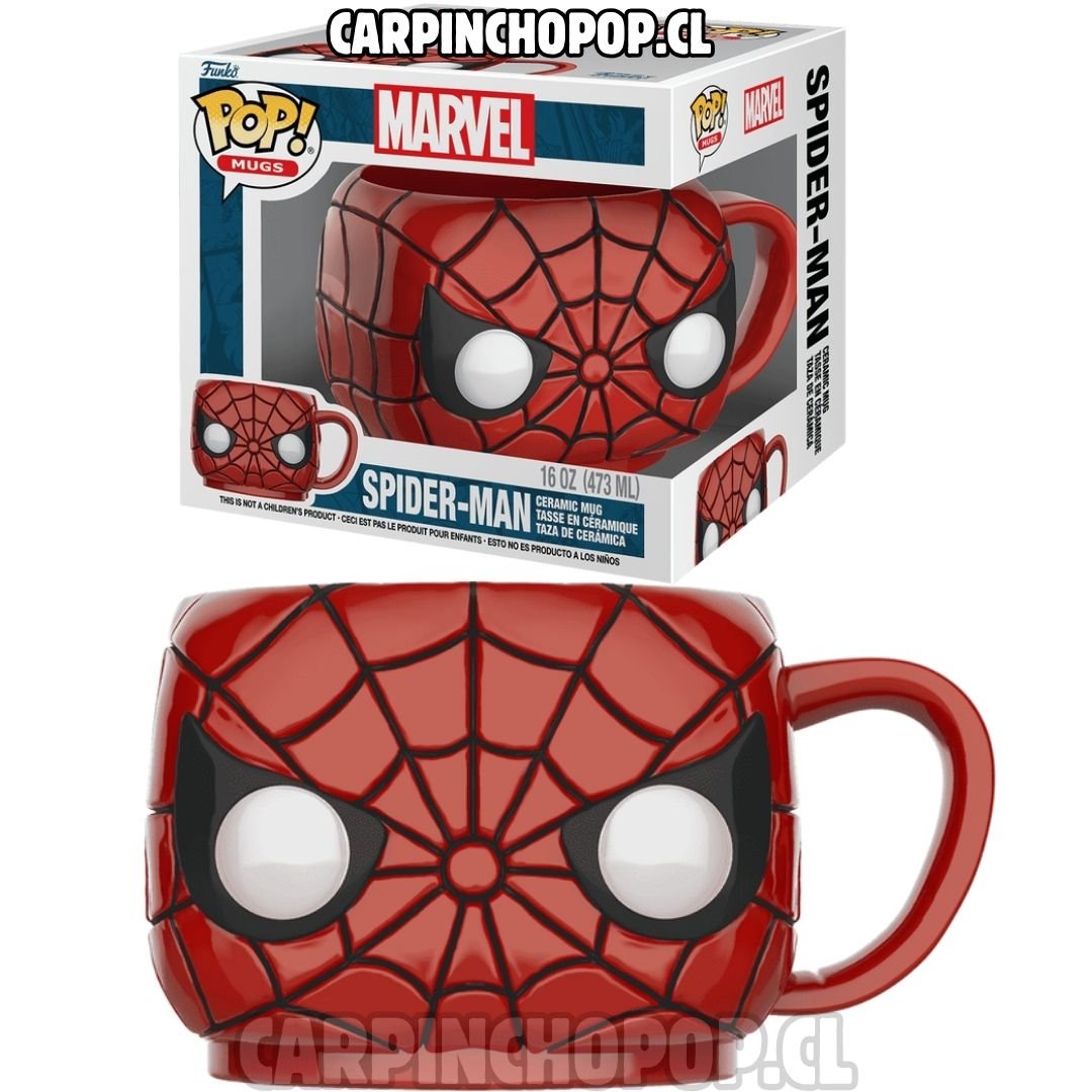 (PREVENTA) FUNKO MUG CERÁMICA TAZÓN MARVEL SPIDERMAN (Finales de SEPTIEMBRE)