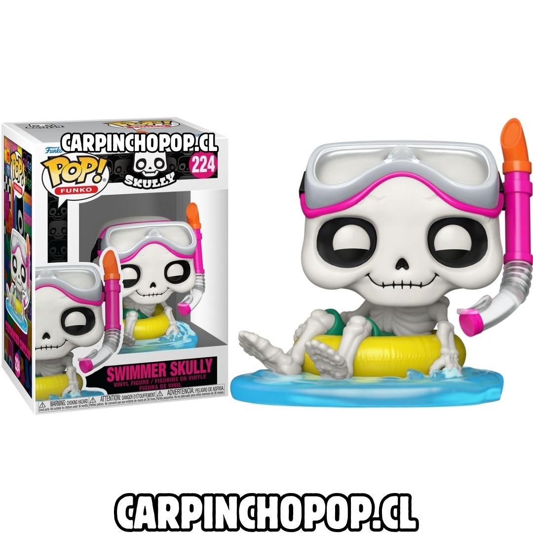 (PREVENTA) FUNKO POP SKULLY - SWIMMING SKULLY 224 (Finales de AGOSTO)