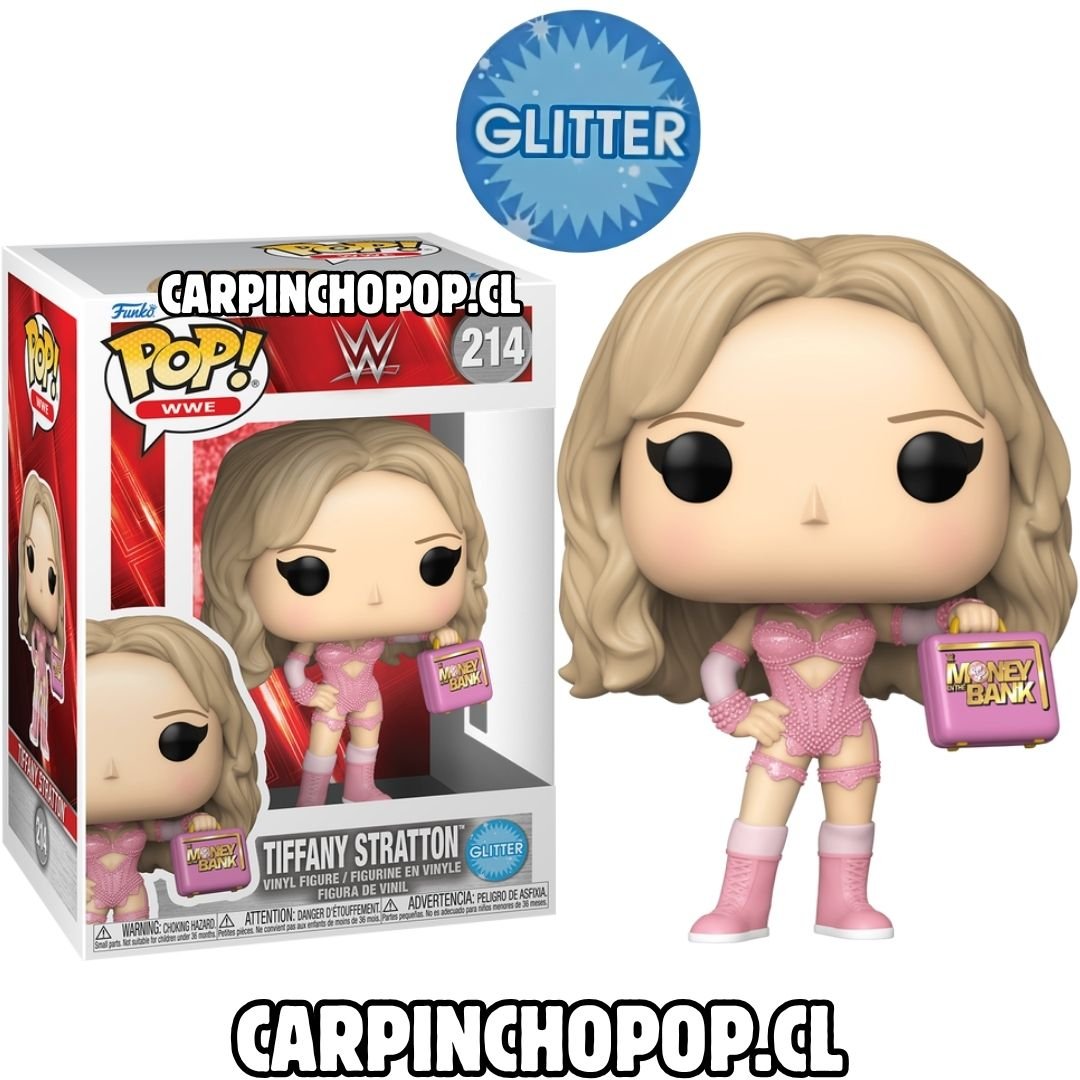 (PREVENTA) FUNKO POP WWE - TIFFANY STRATTON 214 GLITTER (Finales de AGOSTO)