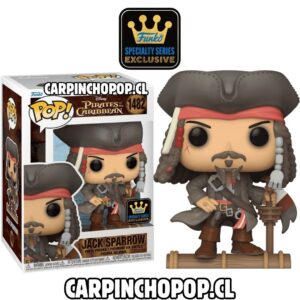 (PREVENTA) FUNKO POP MOVIES PIRATAS DEL CARIBE - JACK SPARROW 1482 EXCLUSIVO SPECIALTY SERIES (Finales de AGOSTO)