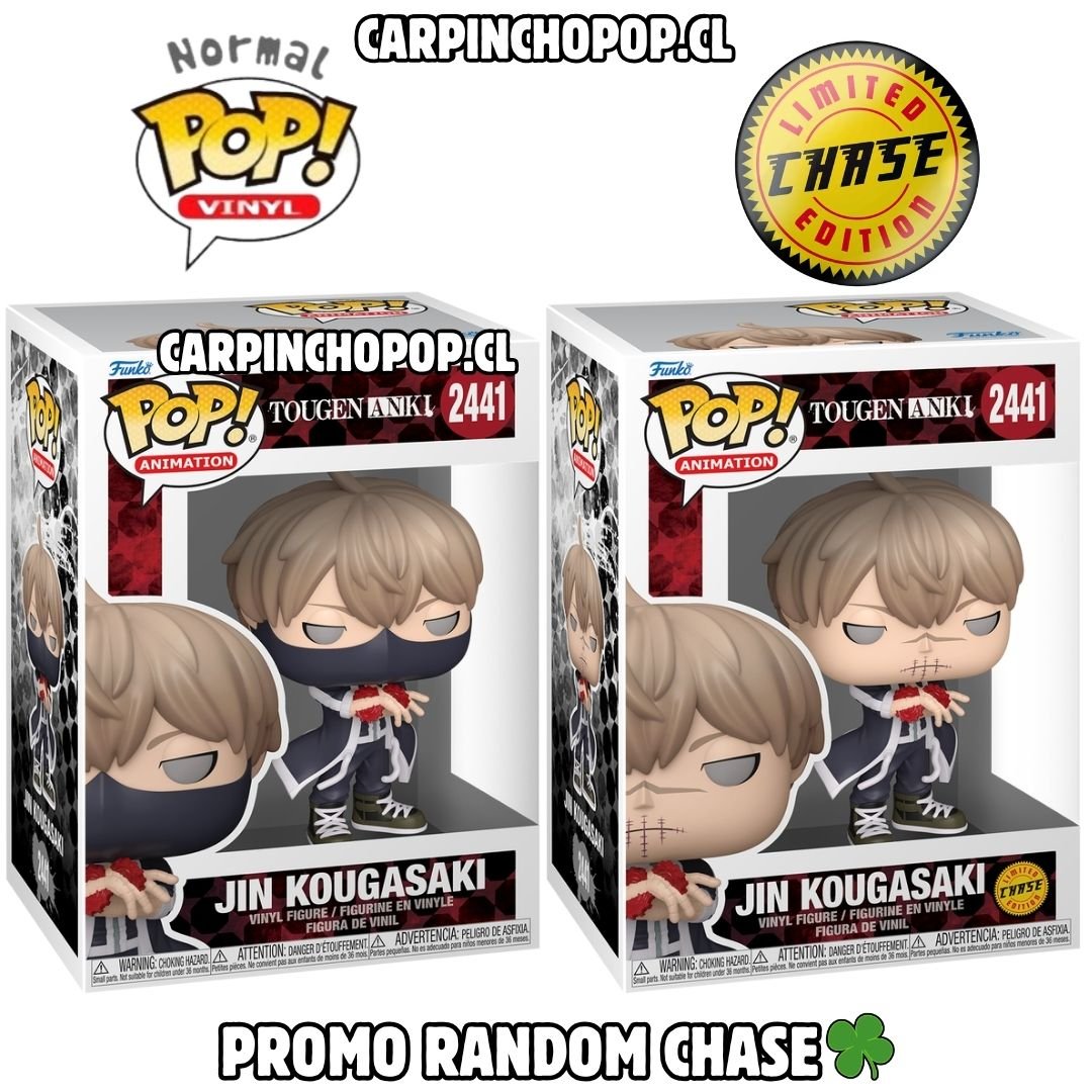 (PREVENTA) FUNKO POP TOUGEN ANKI - JIN KOUGASAKI 2441 PROMO RANDOM CHASE (Finales de AGOSTO)