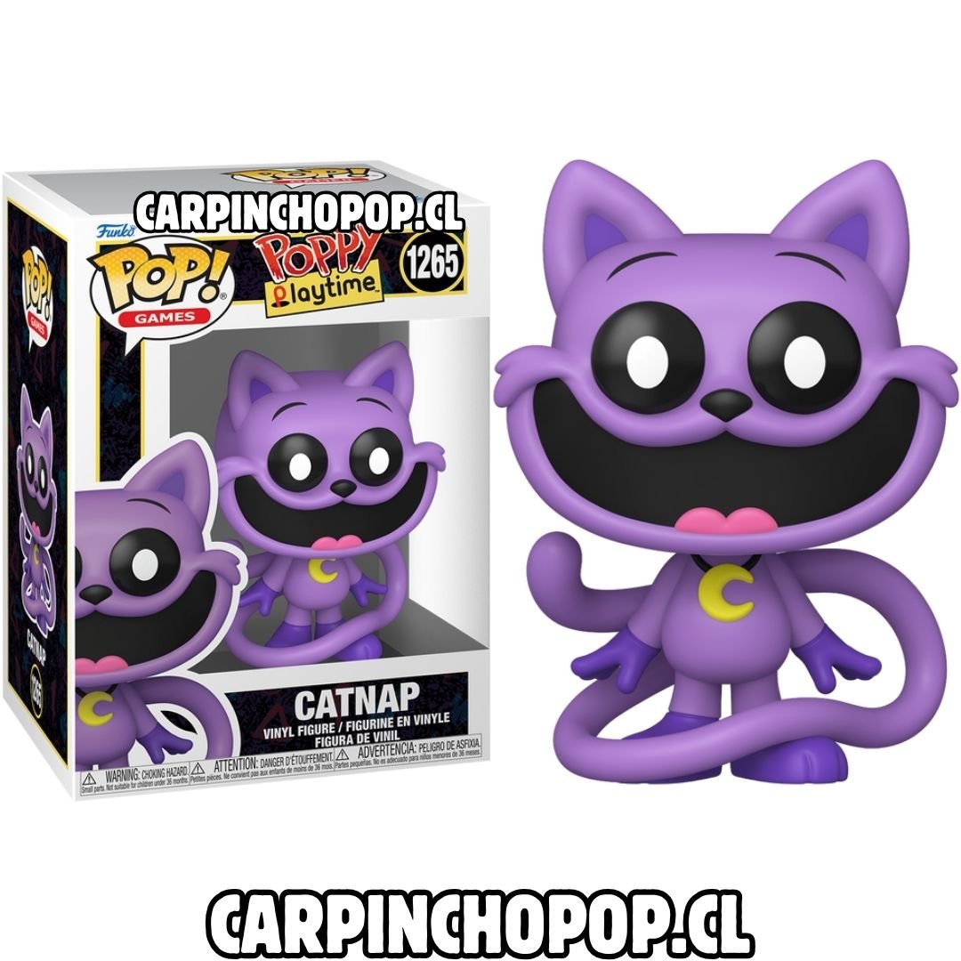 (PREVENTA) FUNKO POP GAMES POPPY PLAYTIME - CATNAP 1265 (Finales de AGOSTO)