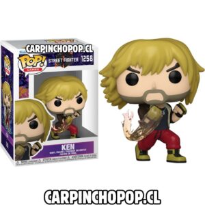 (PREVENTA) FUNKO POP GAMES STREET FIGHTER - KEN 1258 (Finales de AGOSTO)