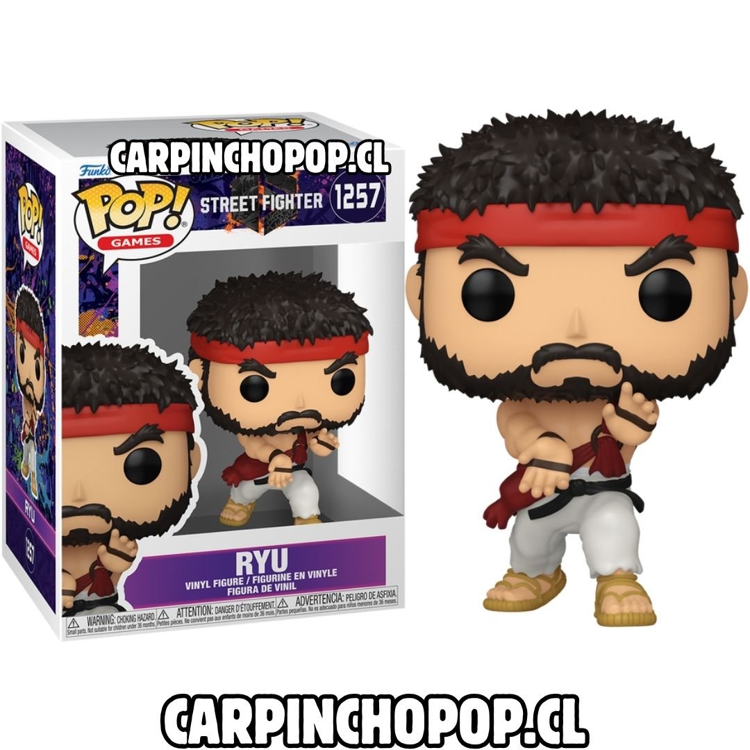 (PREVENTA) FUNKO POP GAMES STREET FIGHTER - RYU 1257 (Finales de AGOSTO)