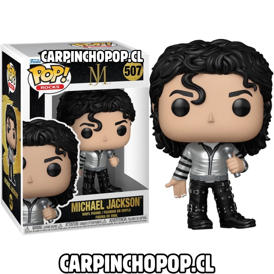 (PREVENTA) FUNKO POP ROCKS MJ - MICHAEL JACKSON 507 (Finales de AGOSTO)