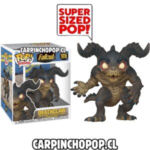 (PREVENTA) FUNKO POP TV GAMES FALLOUT - DEATHCLAW 1916 SUPER SIZED POP (Finales de AGOSTO)