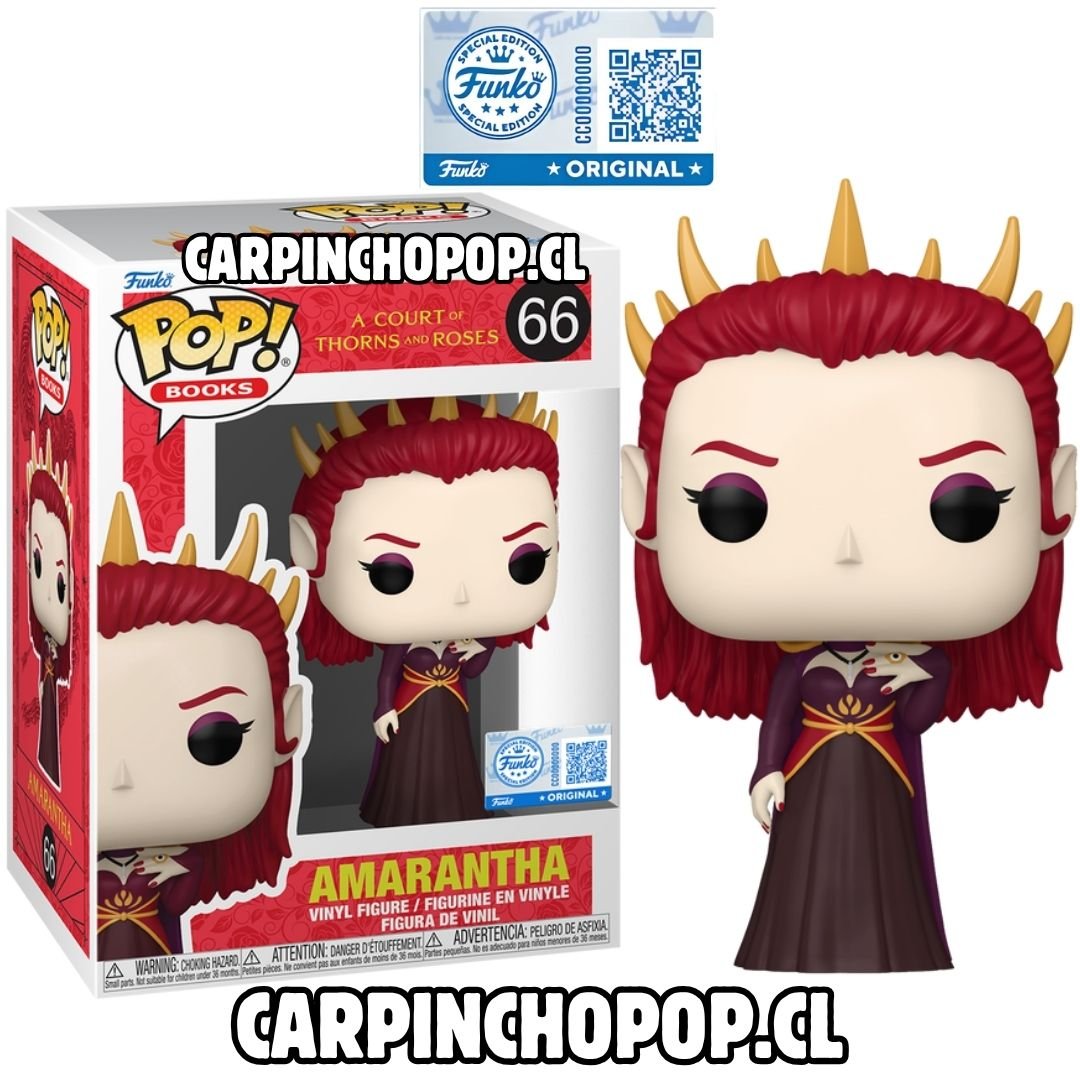 (PREVENTA ESPECIAL) FUNKO POP BOOKS ACOTAR A COURT OF THORNS AND ROSES - AMARANTHA 66 EXCLUSIVO (Inicios de NOVIEMBRE)