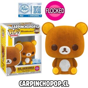 FUNKO POP RILAKKUMA - RILAKKUMA 2360 FLOCKED EXCLUSIVO