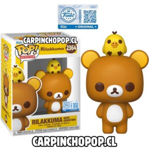 (PREVENTA RESTOCK) FUNKO POP RILAKKUMA - RILAKKUMA WITH KIIROTORI 2364 EXCLUSIVO (Finales de OCTUBRE)
