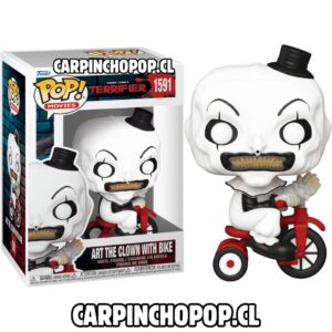 (PREVENTA) FUNKO POP MOVIES TERROR TERRIFIER - ART THE CLOWN WITH BIKE 1591 (Inicios de OCTUBRE)