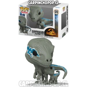 FUNKO POP MOVIES JURASSIC WORLD - VELOCIRAPTORS BLUE Y BETA 1212