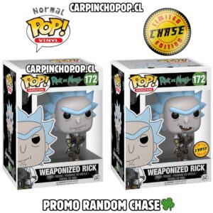 FUNKO POP TV RICK Y MORTY - WEAPONIZED RICK 172 PROMO RANDOM CHASE