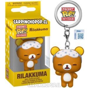 (PREVENTA) FUNKO POCKET POP KEYCHAIN RILAKKUMA - LLAVERO RILAKKUMA EXCLUSIVO (Inicios de OCTUBRE)