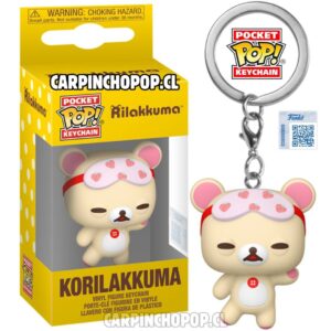 (PREVENTA) FUNKO POCKET POP KEYCHAIN RILAKKUMA - LLAVERO KORILAKKUMA (Inicios de OCTUBRE)