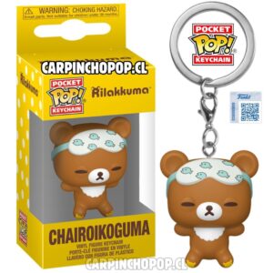 (PREVENTA) FUNKO POCKET POP KEYCHAIN RILAKKUMA - LLAVERO CHAIROKOGUMA EXCLUSIVO (Inicios de OCTUBRE)