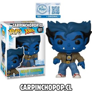 (PREVENTA) FUNKO POP MARVEL X MEN - BEAST CASUAL 1611 EXCLUSIVO (Inicios de OCTUBRE)