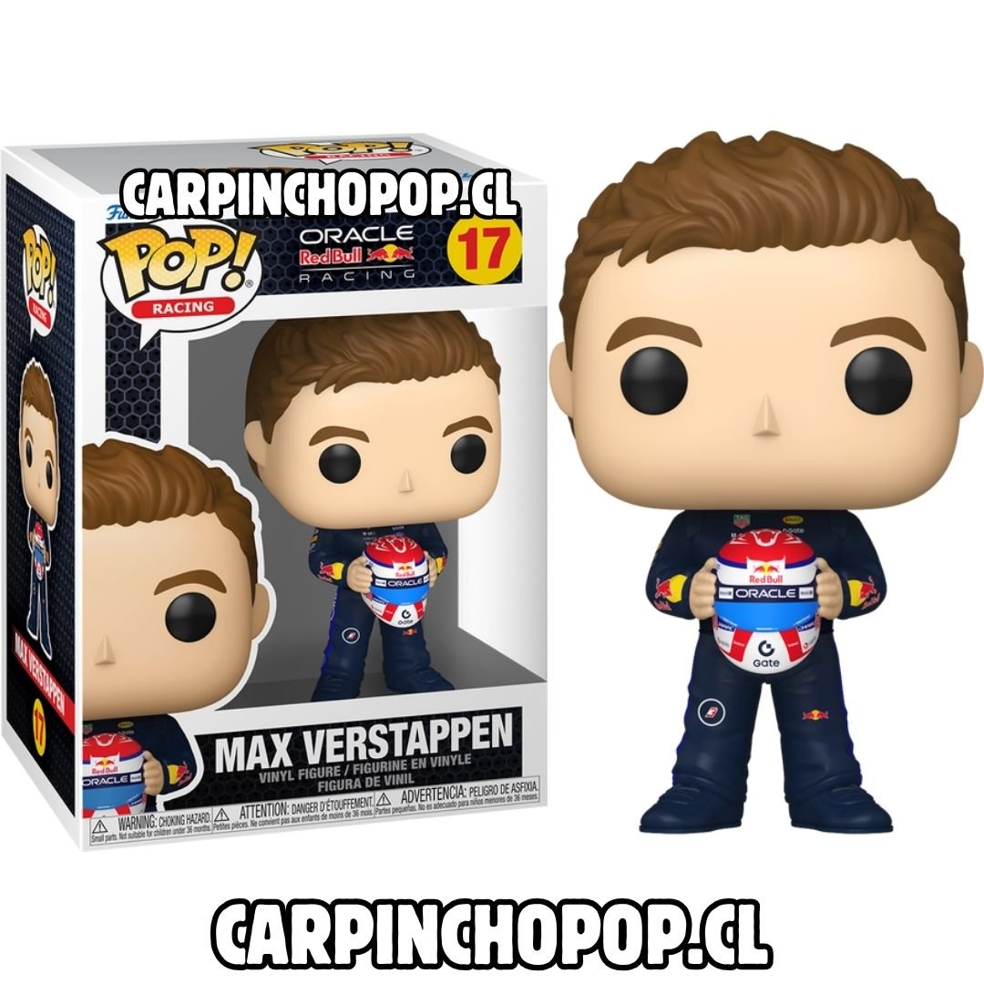 (PREVENTA) FUNKO POP F1 FORMULA 1 - MAX VERSTAPPEN 17 (Inicios de OCTUBRE)