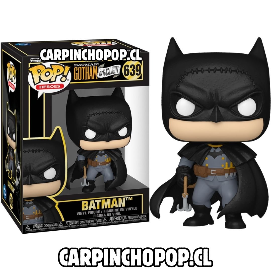 (PREVENTA) FUNKO POP DC COMICS BATMAN GOTHAM BY GASLIGHT - BATMAN 639 (Inicios de OCTUBRE)