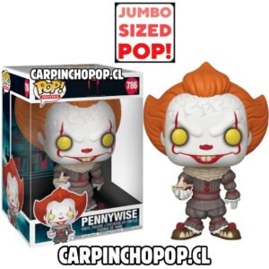 (PREVENTA) FUNKO POP JUMBO MOVIES TERROR IT - PENNYWISE 786 "10 PULGADAS (Inicios de OCTUBRE)