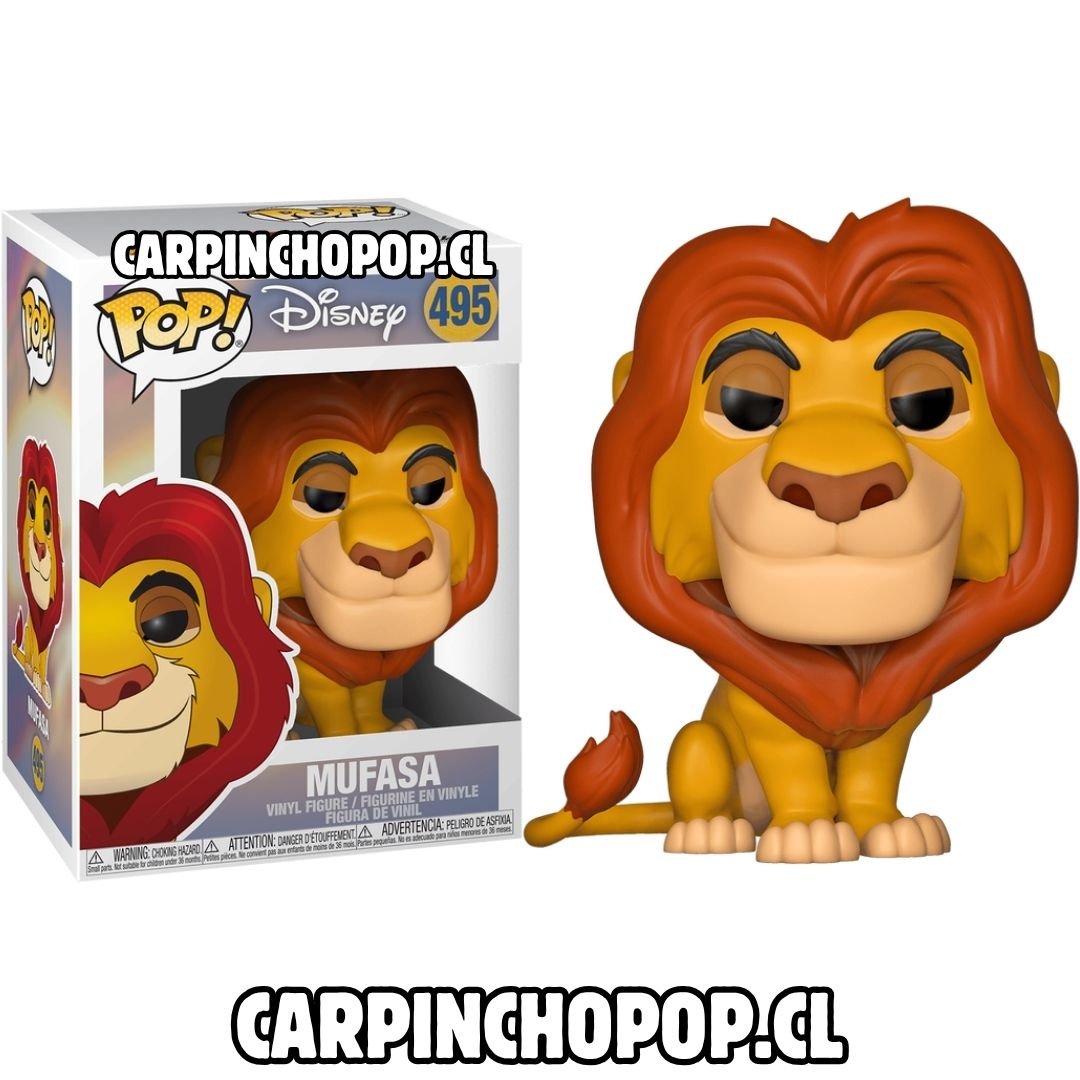 (PREVENTA) FUNKO POP DISNEY EL REY LEON - MUFASA 495 (Inicios de OCTUBRE)