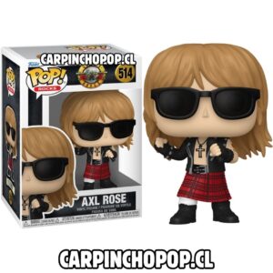 (PREVENTA) FUNKO POP ROCKS GUNS N ROSES - AXL ROSE 514 (Inicios de OCTUBRE)