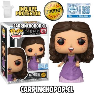 (PREVENTA) FUNKO POP TV THE VAMPIRE DIARIES - KATHERINE 1978 EXCLUSIVO LIMITED CHASE EDITION + PROTECTOR DE REGALO (Finales de NOVIEMBRE)